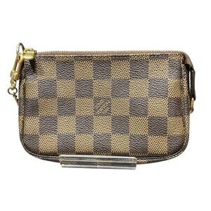 LOUIS VUITTON Brown Damier Pochette Shoulder Bag